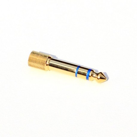 ADAPTADOR JACK ROSCADO 3,5 A 6,3 mm