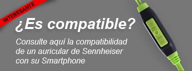 Compatibilidad mando remoto Sennheiser
